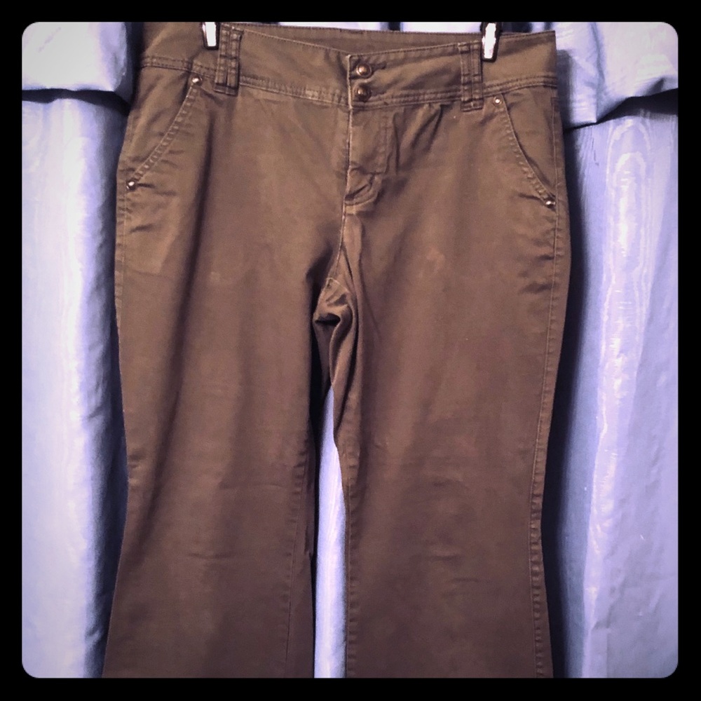 Elle charcoal gray pants